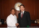 Wakil Presiden Jejomar.C Binay Mengadakan Pertemuan Ramah Dengan Presdir Yayasan Bo Ai