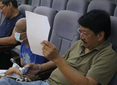 Philippine patients, Chinese learning class, MCHG