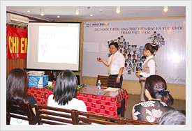 Yêu bản thân, nâng niu bầu ngực --Mừng ngày Quốc tế phụ nữ 8-3 Tọa đàm về phòng chống Ung thư vú