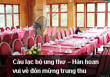 Câu lạc bộ ung thư – Hân hoan vui vẻ đón mừng trung thu